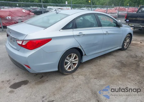 2014 Hyundai Sonata Gls from USA, damaged, VIN 5NPEB4AC6EH886920